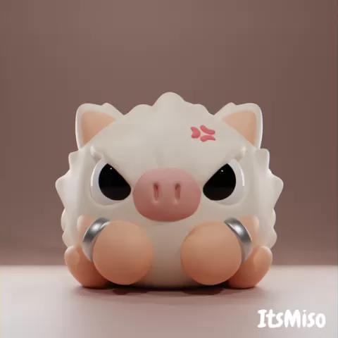 ItsMiso 3D Printable STL File - Primeape