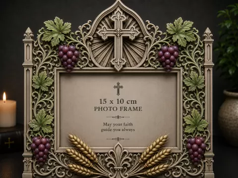 Christian Heritage Photo Frame 15x10 cm
