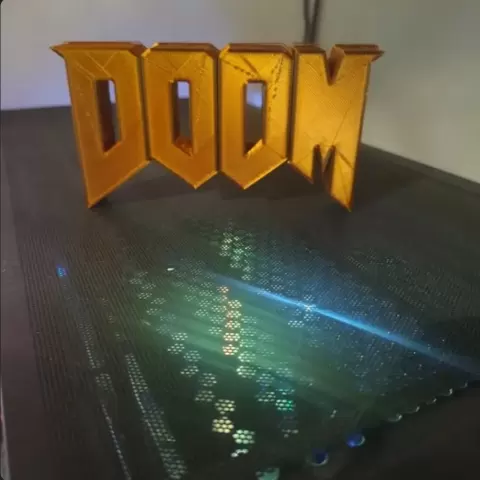 doom logo type