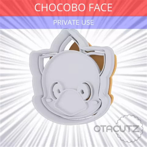 Chocobo Face Cookie Cutter / FF