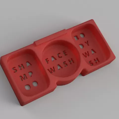 Bath tray model for bath utils holder