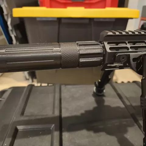 airsoft qd mock suppressor style 3