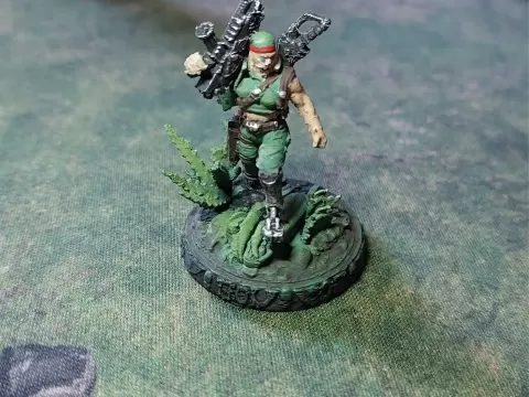 Vietnam Sgt Steel foot
