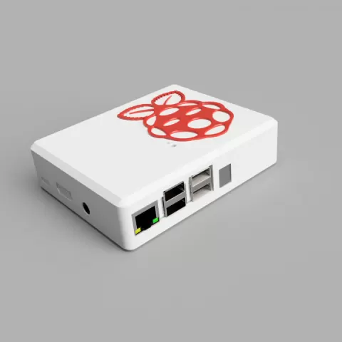 Raspberry Pi 3 Case with Homematic RPI-RF-MOD by Stefan M.