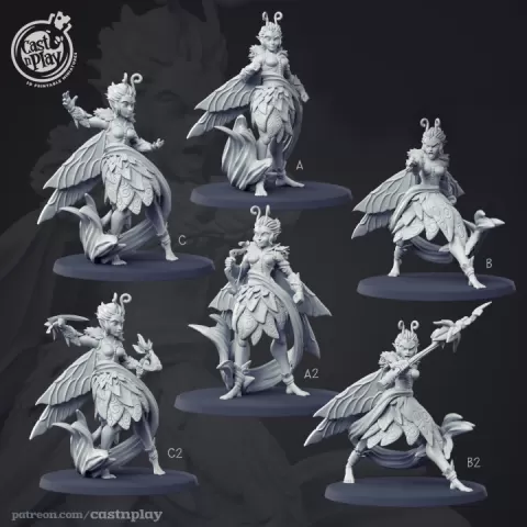 Sprites (Pre-Supported) by Cast n Play