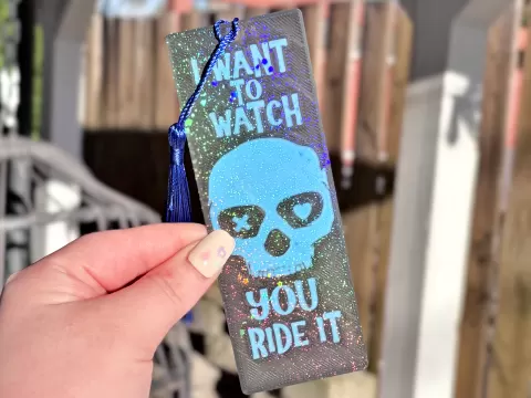 Lights Out Inspired Bookmark - AMS Required