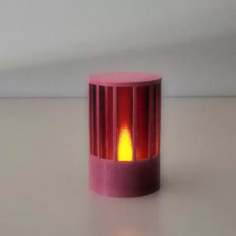 Simple led tealight holder