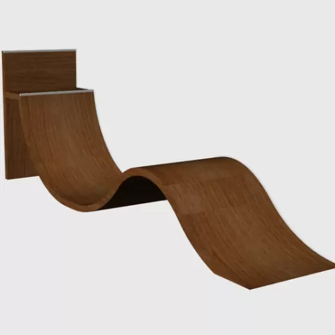 Big Fingerboard Wave Ramp
