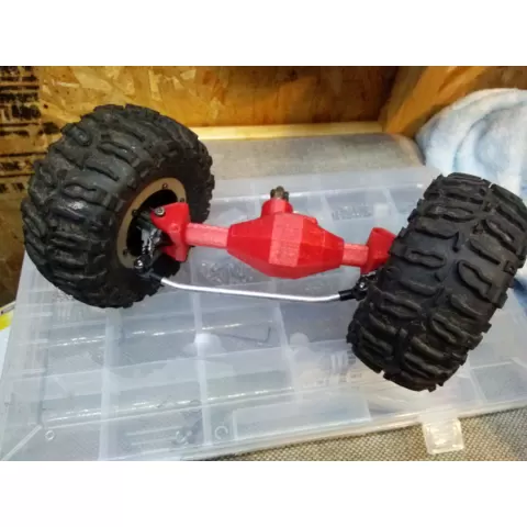 Spider 9 inspired TLT axle housing