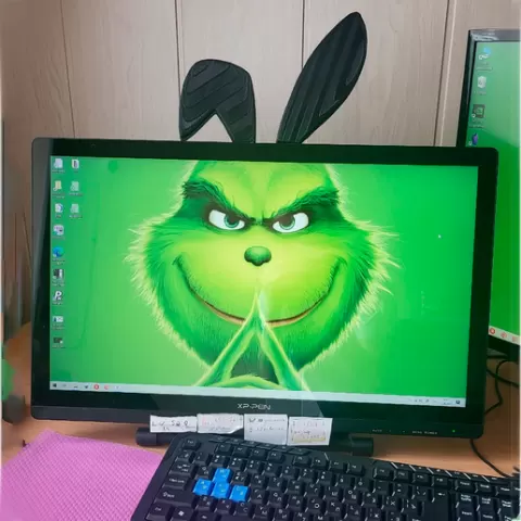 monitor decor for TV, computer rabbit ears