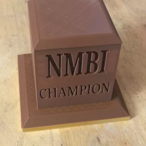Trophy Base (Customizable) by Bob Blanco