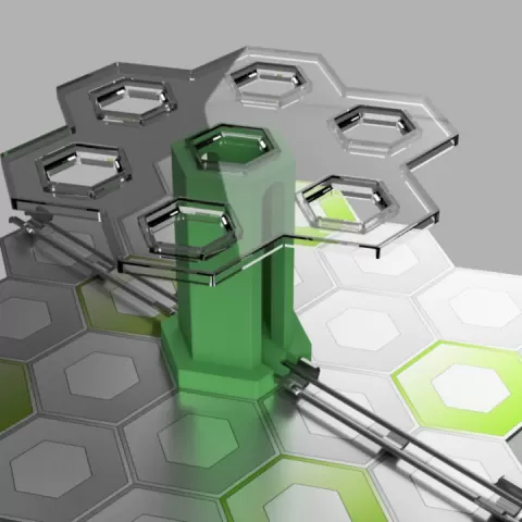Gravitrax compatible mini level by Marcel