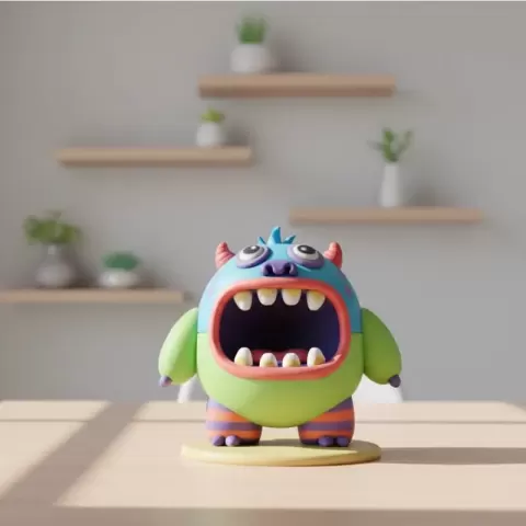 Ashtray monster - afroto