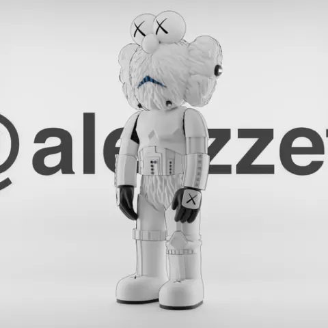 Kaws BFF Stormtrooper