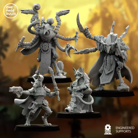 The Whispers Below - Heroes Bundle by One Page Rules