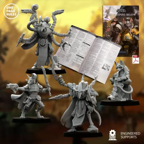 The Whispers Below - Campaign Bundle by One Page Rules