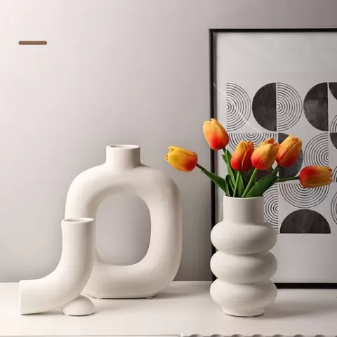 Geometric vases