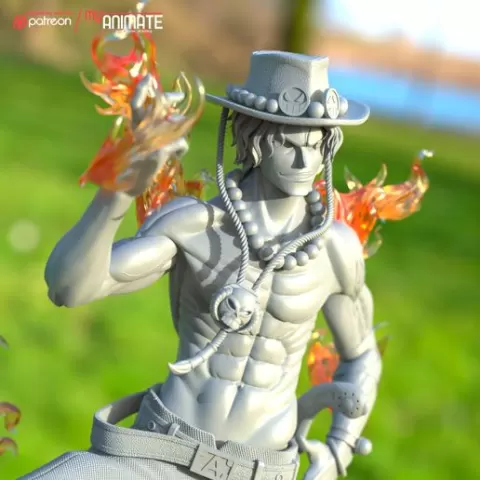 ACE - 3D PRINTABLE FIGURE