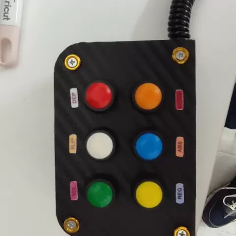 Button box usb Simracing 6 Button