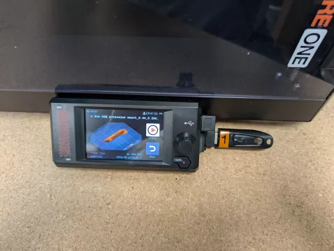 USB stick mount for CORE One