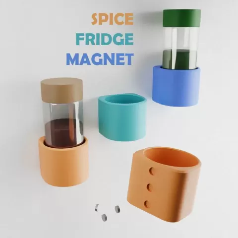 Spice Fridge Magnet - EniNiDesign