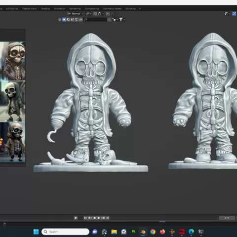 creature for 3d printing