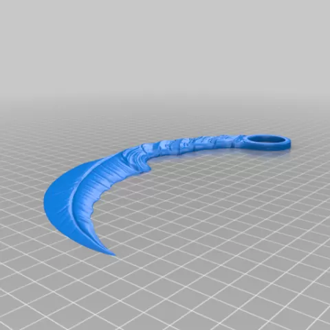 Mazikeen (Karmbit) Knife - Split Print