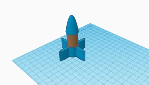 Simple B4-4 Rocket