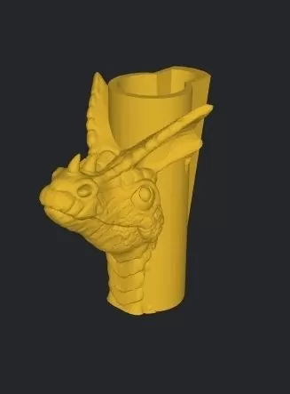 CLIPPER DRAGON LIGHTER CASE