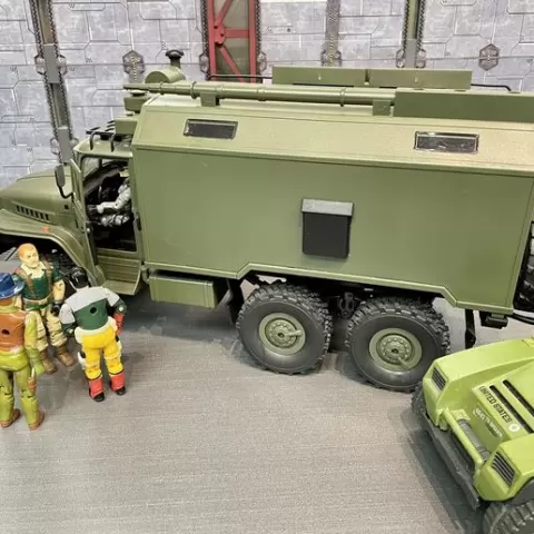 WPL B36 Interior Modification for Action Figures