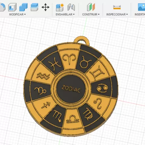 KEYCHAIN ZODIAC SIGNS