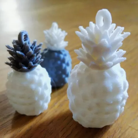 pineapple keychain by Tom David