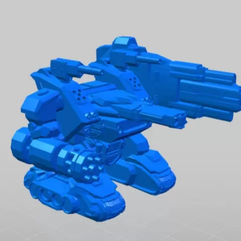 Modular Mech Heavy Guns Set by Michael Hersel