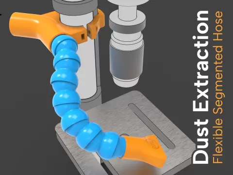 Flexible Hose for Dust Extraction