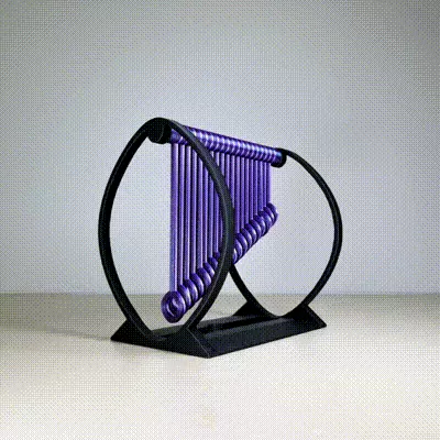 Pendulum Wave Toy with 3 pendula sets