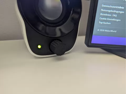 Logitech z120 Lautstärkeregler geriffelt