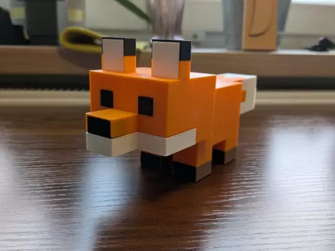 Minecraft Baby Fox NO AMS (zusammmenstecken)