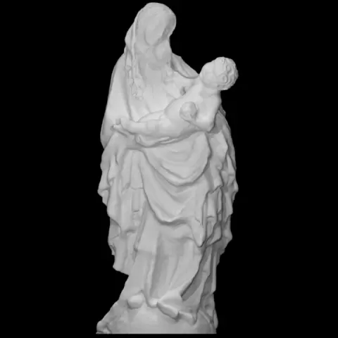 Madonna from the Convent of Minorites in Cesky Krumlov by Scan The World