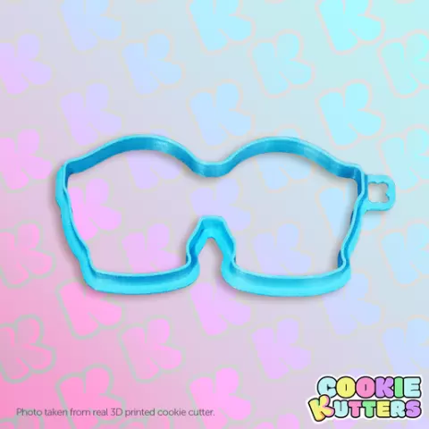COOL SUMMER SUNGLASSES COOKIE CUTTER MOLD