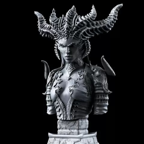 Lilith bust (Pre-Supported)