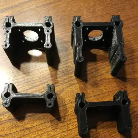 Extended Top and bottom Structures for Afinibot A1 Delta Printer