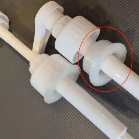 bottom screw-ring for ketchup pump