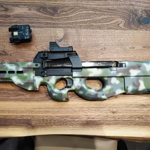 Airsoft p90 front rail handguard