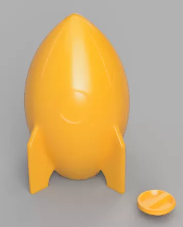 Rocket Coin Bank