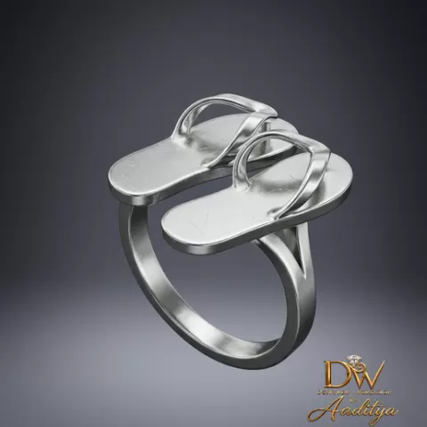 Flip Flop Slipper Ring