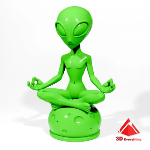 Zen Alien by 3D Everything