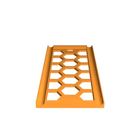 Knife plate - draakje
