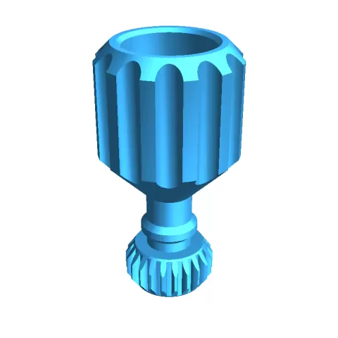 Vise handle - draakje
