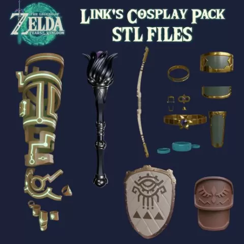 Link Cosplay Pack STL