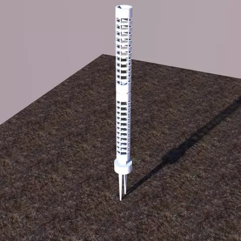 Grid plant stake